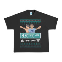 Pigment Black pardon my take electric avenue ugly christmas sweater Urban Heavy Tee - artisFamous