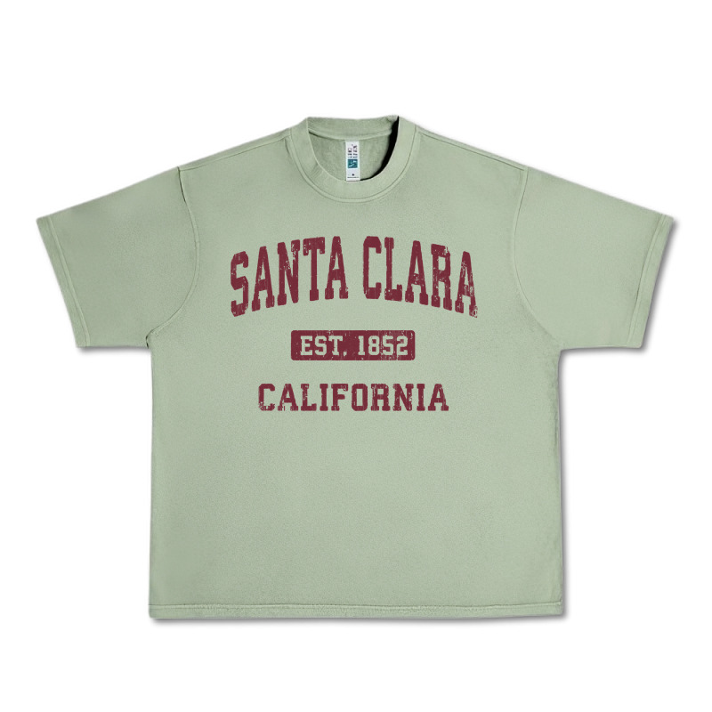 Santa Clara Cali Ca Vintage Athletic Sports Design Urban Heavy Tee by artisFamous | Teevron