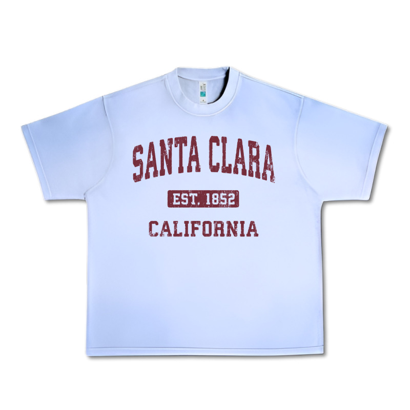 Santa Clara Cali Ca Vintage Athletic Sports Design Urban Heavy Tee by artisFamous | Teevron