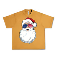 Peanut Butter santa claus  u.s.a sunglasses christmas in july santa Urban Heavy Tee - artisFamous