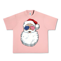 Salmon santa claus  u.s.a sunglasses christmas in july santa Urban Heavy Tee - artisFamous