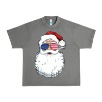 Tornado santa claus  u.s.a sunglasses christmas in july santa Urban Heavy Tee - artisFamous