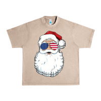 French Oak santa claus  u.s.a sunglasses christmas in july santa Urban Heavy Tee - artisFamous