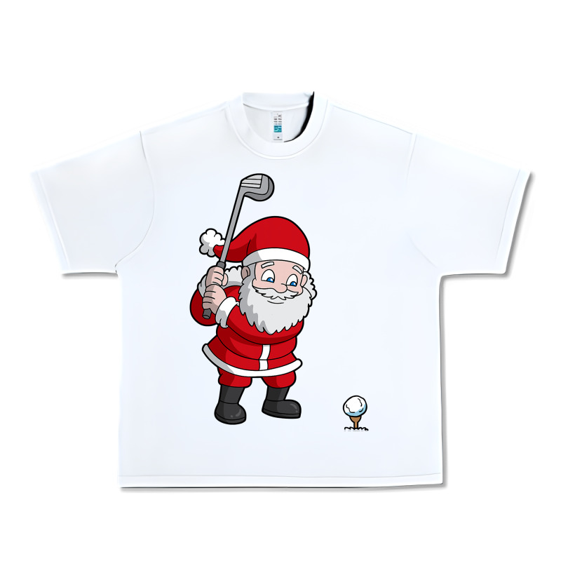Santa Claus Golf Christmas Golfer Golfing Gift Urban Heavy Tee by artisFamous | Teevron