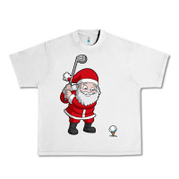 Lunar Rock santa claus golf christmas golfer golfing gift Urban Heavy Tee - artisFamous