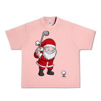 Salmon santa claus golf christmas golfer golfing gift Urban Heavy Tee - artisFamous