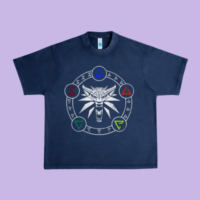Camiseta Witcher Urban Heavy Tee Designed By Artisfamous