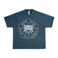 Midnight Navy camiseta witcher Urban Heavy Tee - artisFamous