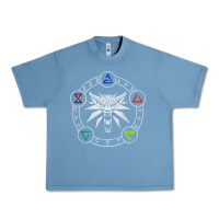 Pebble Blue camiseta witcher Urban Heavy Tee - artisFamous