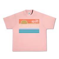 Salmon santa c.r.u.z cali sunset 70s 80s surfer summer sun Urban Heavy Tee - artisFamous