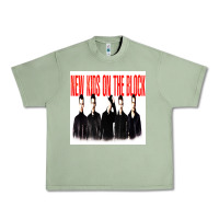 Oil Green NEWS KIDS ON THE BLOCK Urban Heavy Tee - artisFamous
