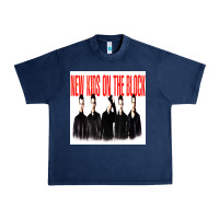 Navy NEWS KIDS ON THE BLOCK Urban Heavy Tee - artisFamous