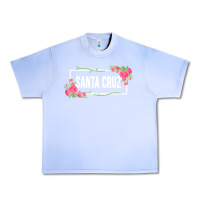 Grape Ice santa c.r.u.z cali  floral hibiscus flower Urban Heavy Tee - artisFamous