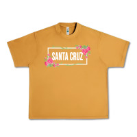 Peanut Butter santa c.r.u.z cali  floral hibiscus flower Urban Heavy Tee - artisFamous