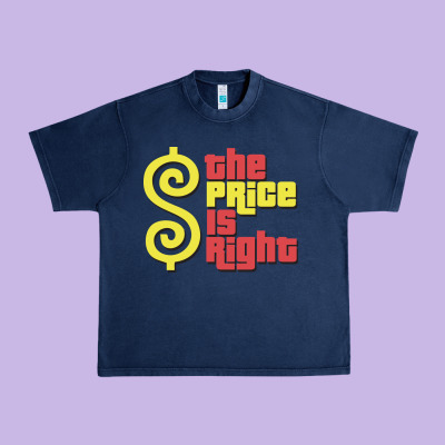 Price Is Right Classic Urban Heavy Tee Designed By Artisfamous