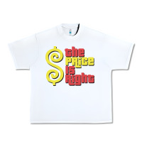 White price is right classic Urban Heavy Tee - artisFamous
