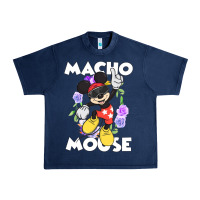Navy macho mouse Urban Heavy Tee - artisFamous