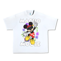 White macho mouse Urban Heavy Tee - artisFamous