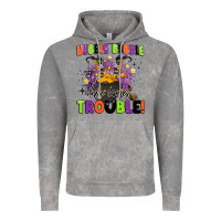 Cloud Rock kids halloween hubble bubble here comes trouble Vintage Hoodie - BarkalooDesign