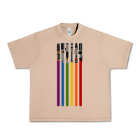 Burro rainbow lightsaber Urban Heavy Tee - artisFamous