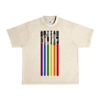Sandshell rainbow lightsaber Urban Heavy Tee - artisFamous