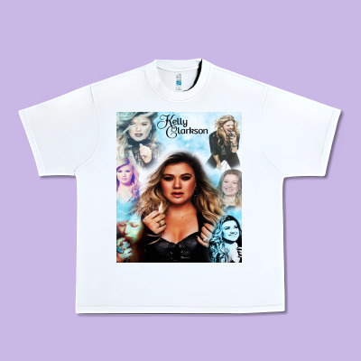 Kelly Clarkson Urban Heavy Tee Designed By Artisfamous