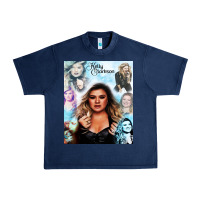 Navy kelly clarkson Urban Heavy Tee - artisFamous