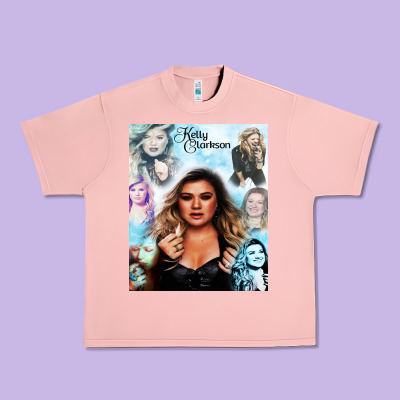 Kelly Clarkson Urban Heavy Tee Designed By Artisfamous