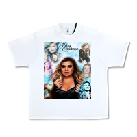 White kelly clarkson Urban Heavy Tee - artisFamous