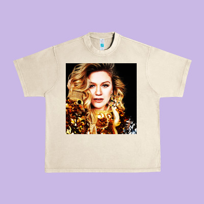 Kelly Clarkson Urban Heavy Tee Designed By Artisfamous