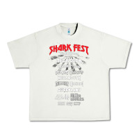 Pistachio shark fest Urban Heavy Tee - artisFamous
