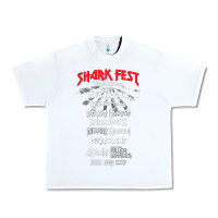 White shark fest Urban Heavy Tee - artisFamous