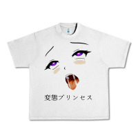Ahegao Face Girl Urban Heavy Tee | Teevron