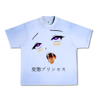 Grape Ice ahegao face girl Urban Heavy Tee - artisFamous