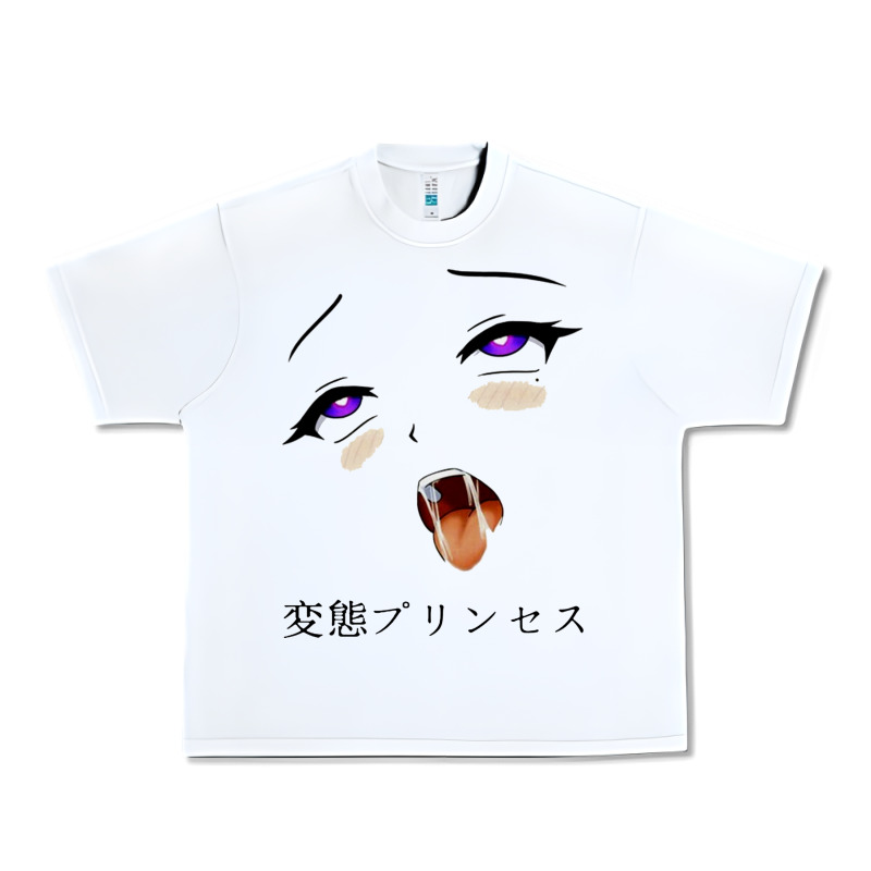 Ahegao Face Girl Urban Heavy Tee by artisFamous | Teevron