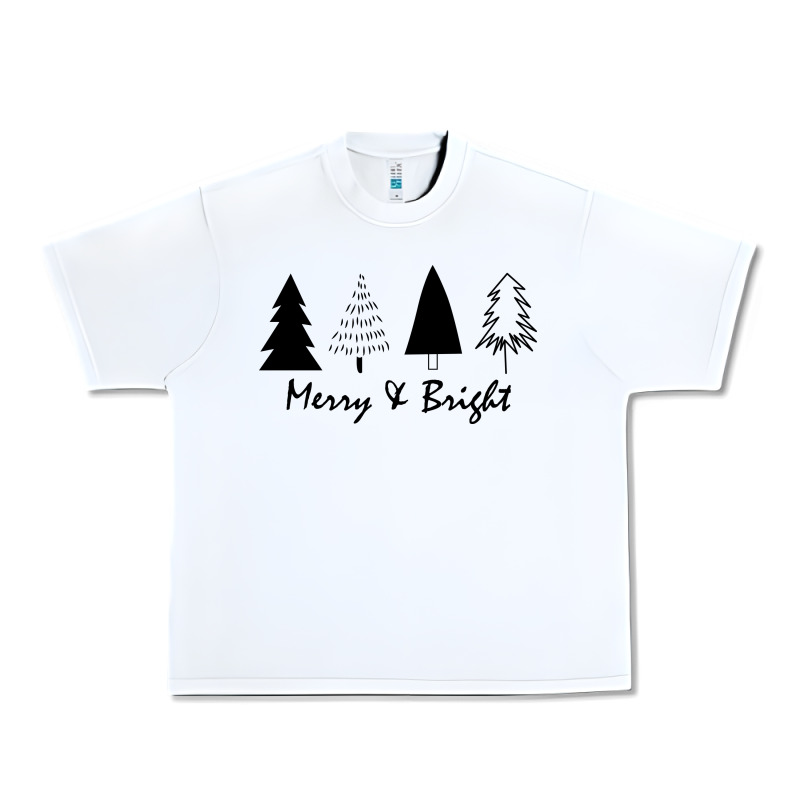 Merry And Bright Urban Heavy Tee by artisFamous | Teevron