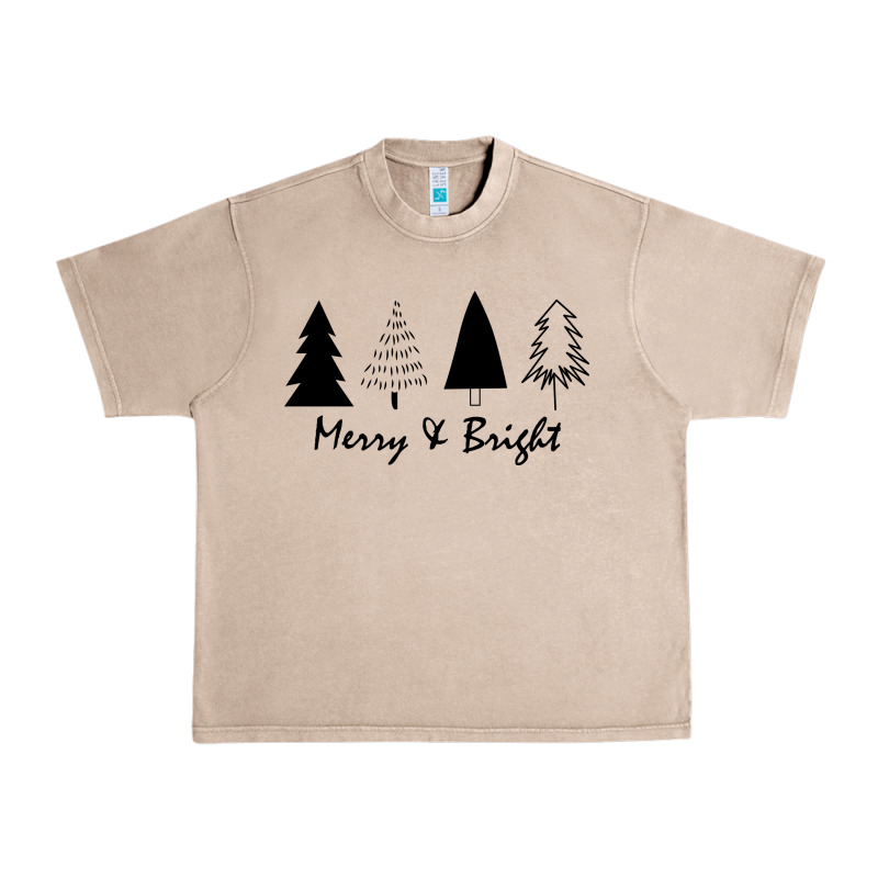 Merry And Bright Urban Heavy Tee by artisFamous | Teevron