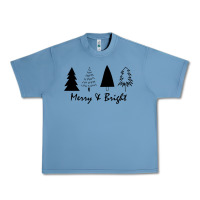 Pebble Blue merry and bright Urban Heavy Tee - artisFamous