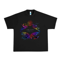 Black Best Owl City Urban Heavy Tee - artisFamous