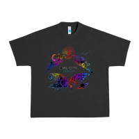 Pigment Black Best Owl City Urban Heavy Tee - artisFamous