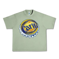 Oil Green carib beer Urban Heavy Tee - artisFamous
