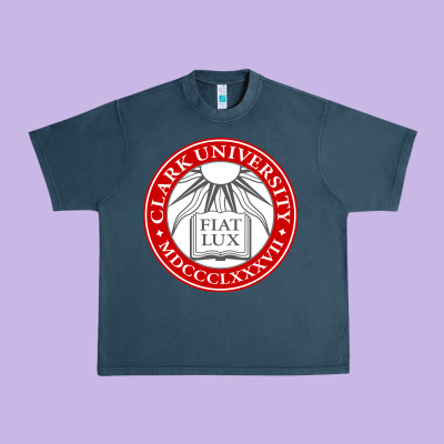 Clark University Urban Heavy Tee Designed By Artisfamous