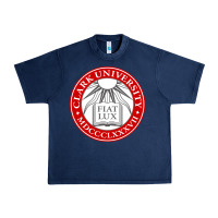 Navy clark university Urban Heavy Tee - artisFamous