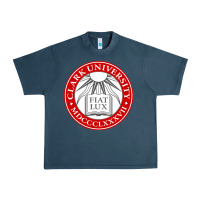 Midnight Navy clark university Urban Heavy Tee - artisFamous