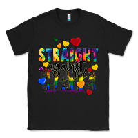 Black straight against hate Classic Tee - FaDigitalArtStudio
