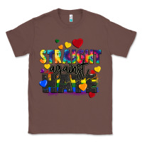 Chestnut straight against hate Classic Tee - FaDigitalArtStudio
