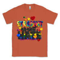 Copper straight against hate Classic Tee - FaDigitalArtStudio