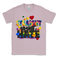 Lilac straight against hate Classic Tee - FaDigitalArtStudio