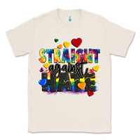 Natural straight against hate Classic Tee - FaDigitalArtStudio