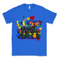 True Royal straight against hate Classic Tee - FaDigitalArtStudio